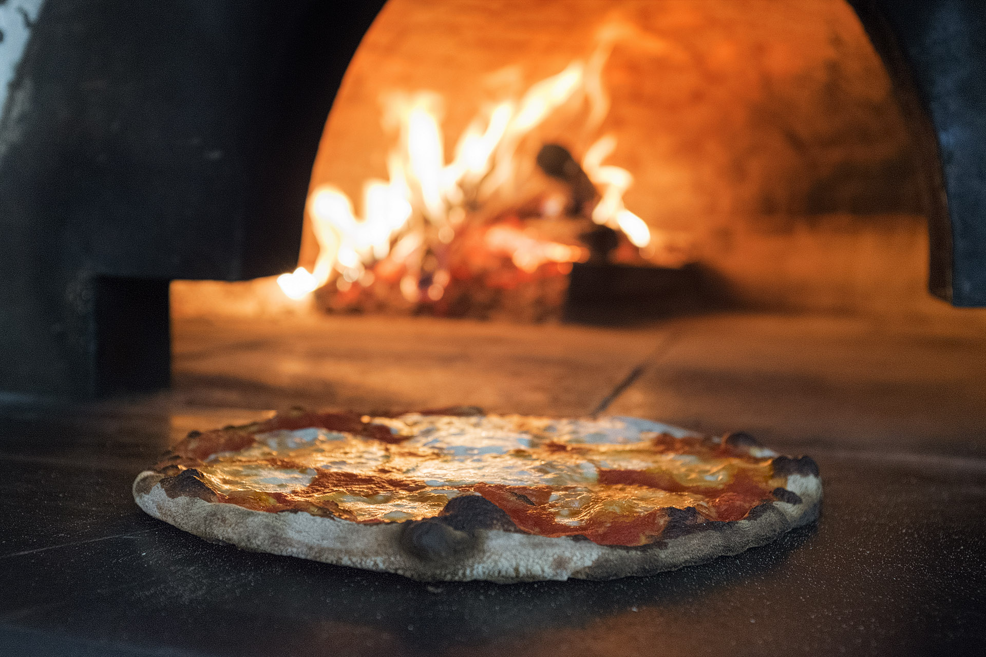 Fotografia food: la pizza del Bar del Fico, Roma