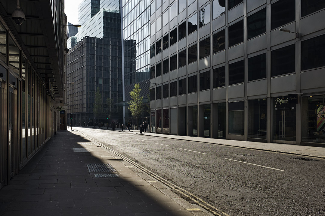 Fenchurch street during May Day Bank Holiday - Scegliere il momento giusto per fotografare